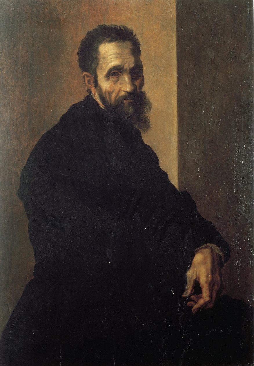 Michelangelo Buonarroti dit Michelangelo portréja (Michelangelo vagy Michel Ange alkotó: Jacopino del Conte