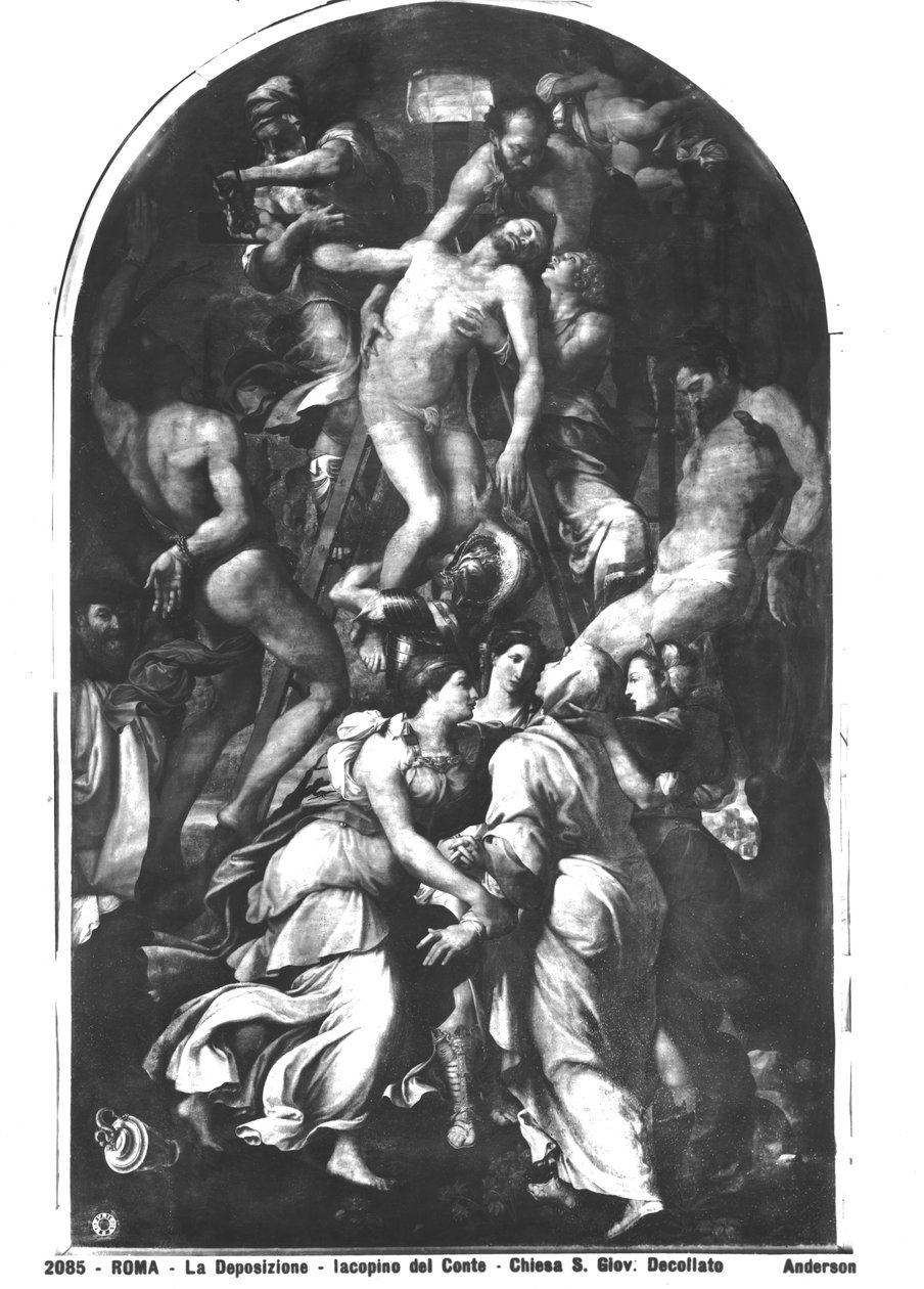A lerakódás alkotó: Jacopino del Conte