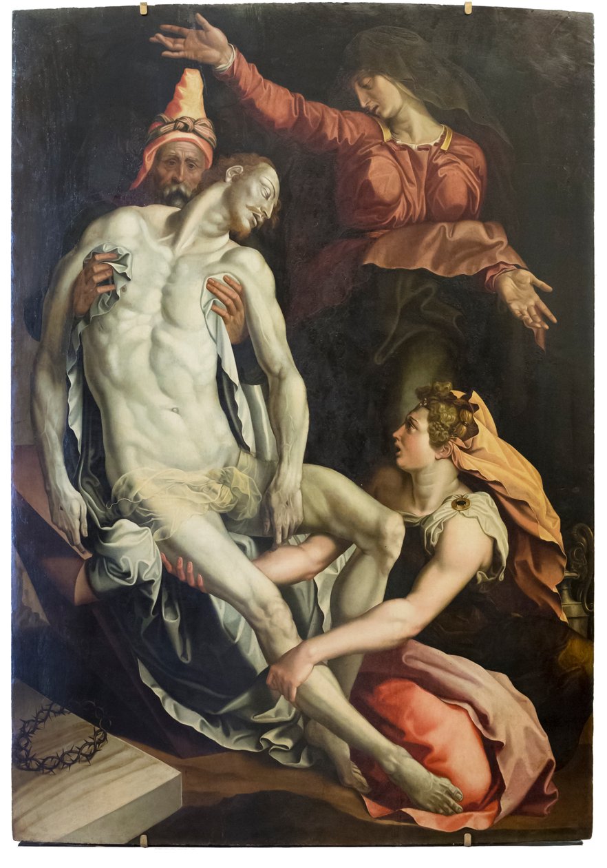 Krisztus temetése alkotó: Jacopino del Conte