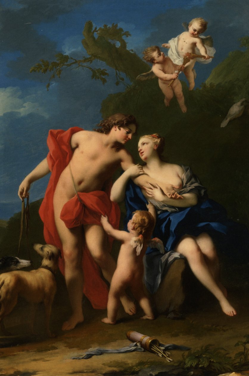 Vénusz és Adonisz alkotó: Jacopo Amigoni