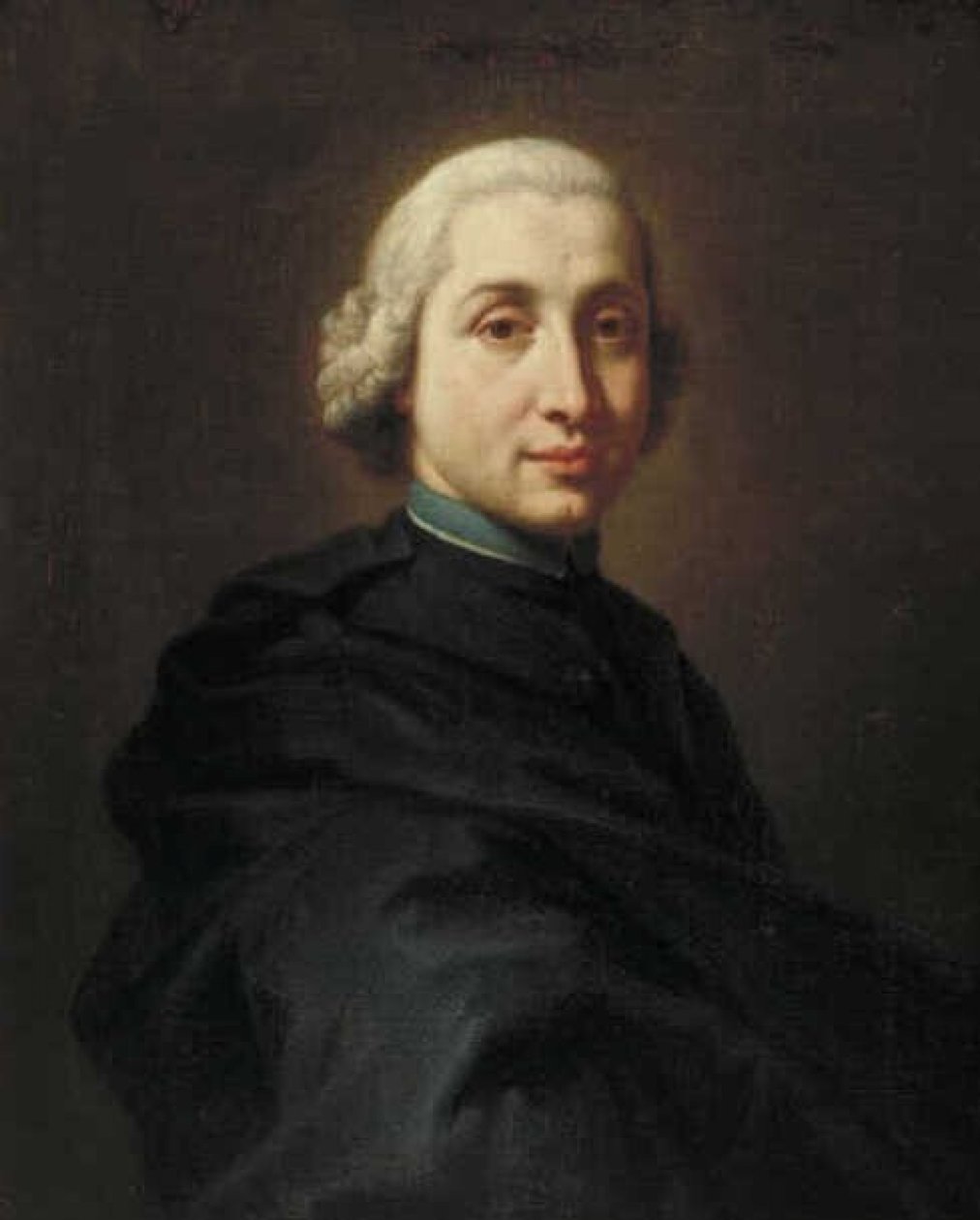 Fiatalos klerikus portréja alkotó: Jacopo Amigoni
