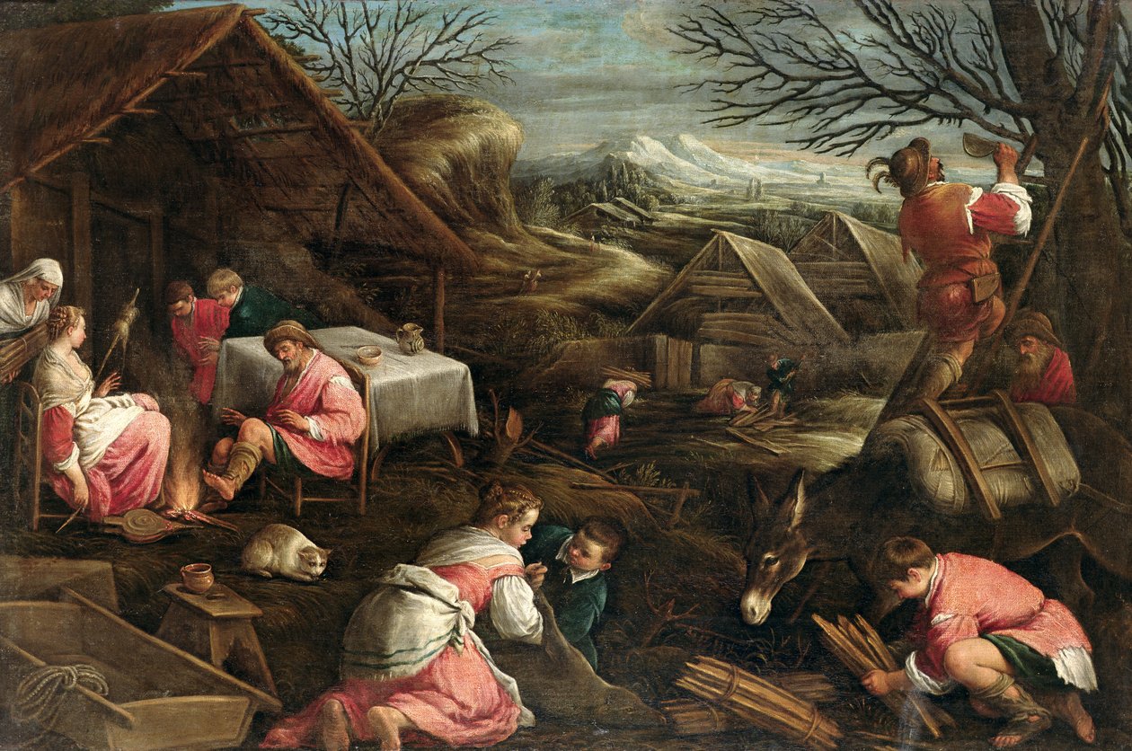 Téli alkotó: Jacopo Bassano