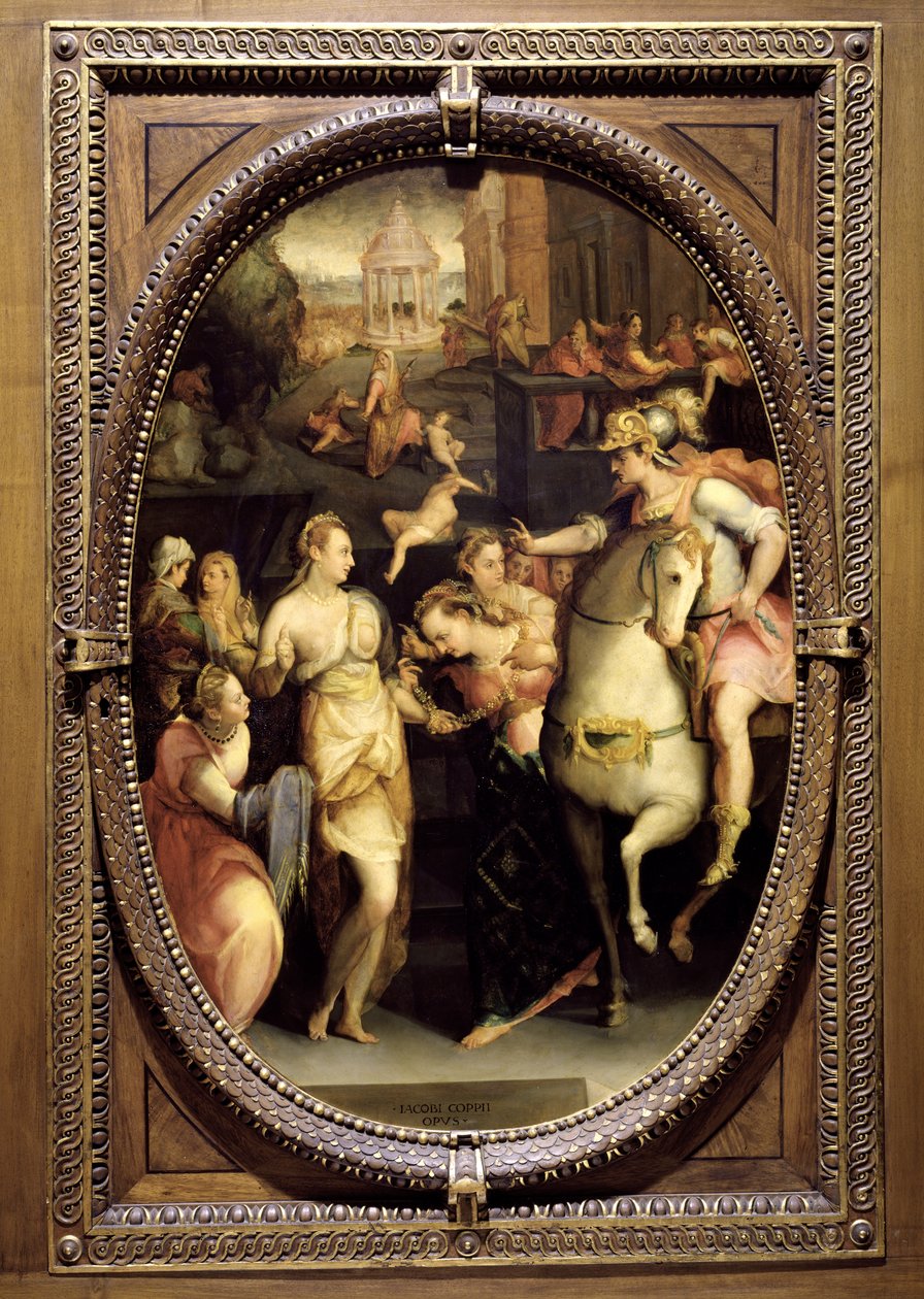 Dareiosz családja Nagy Sándor előtt (Kr. e. 356-323) 1572 (pala) alkotó: Jacopo Coppi