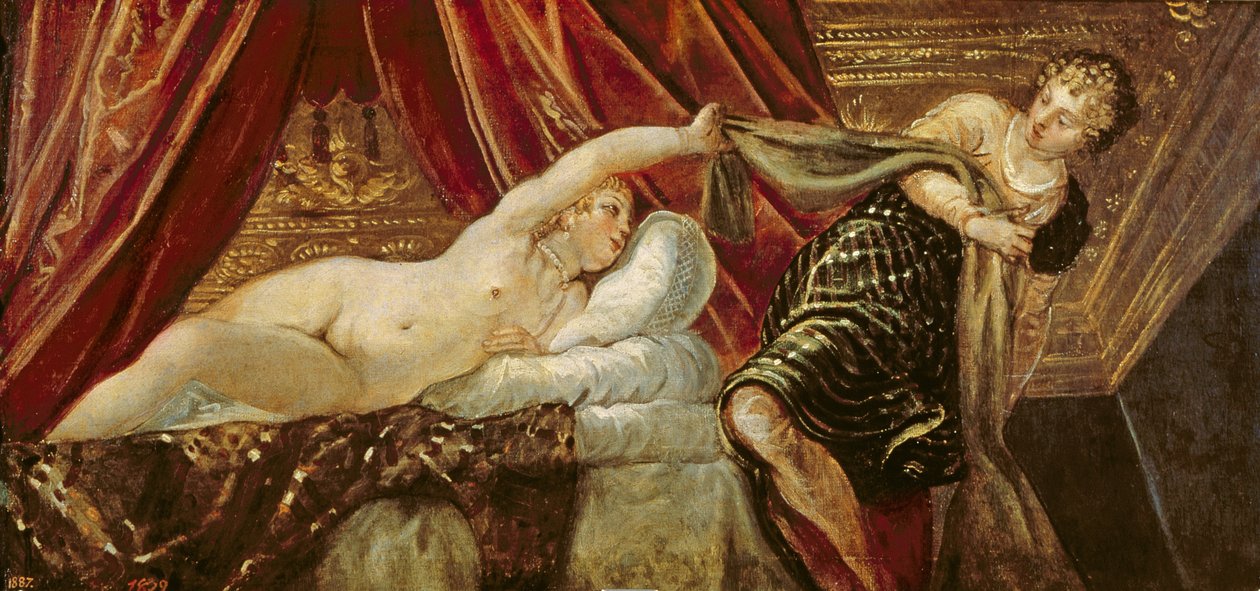 József és Potifár felesége alkotó: Jacopo Robusti Tintoretto