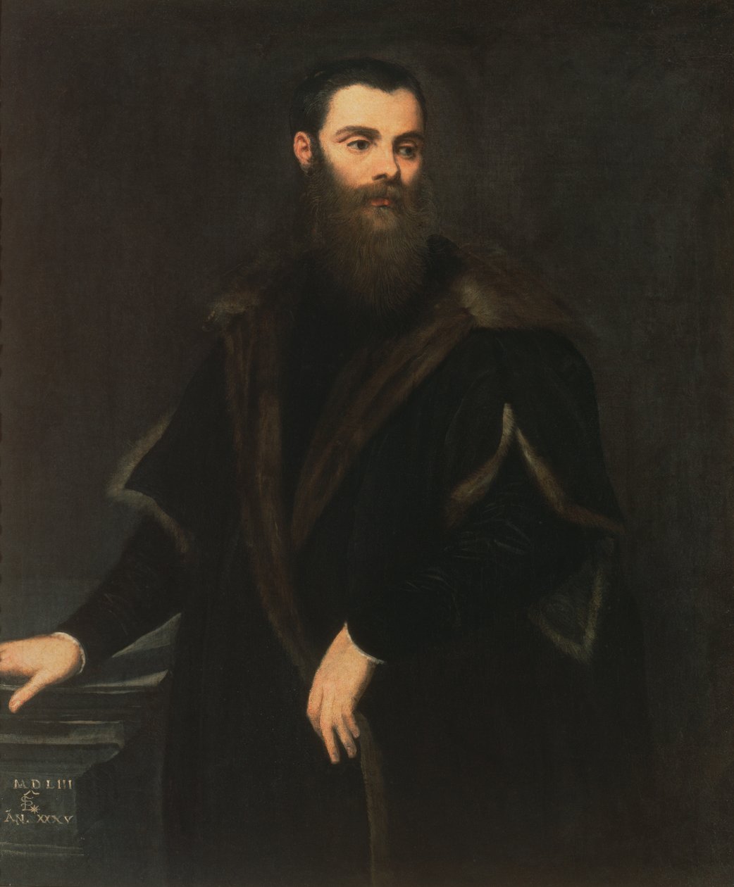 Lorenzo Soranzo (1519-75), 35 éves, 1553 alkotó: Jacopo Robusti Tintoretto