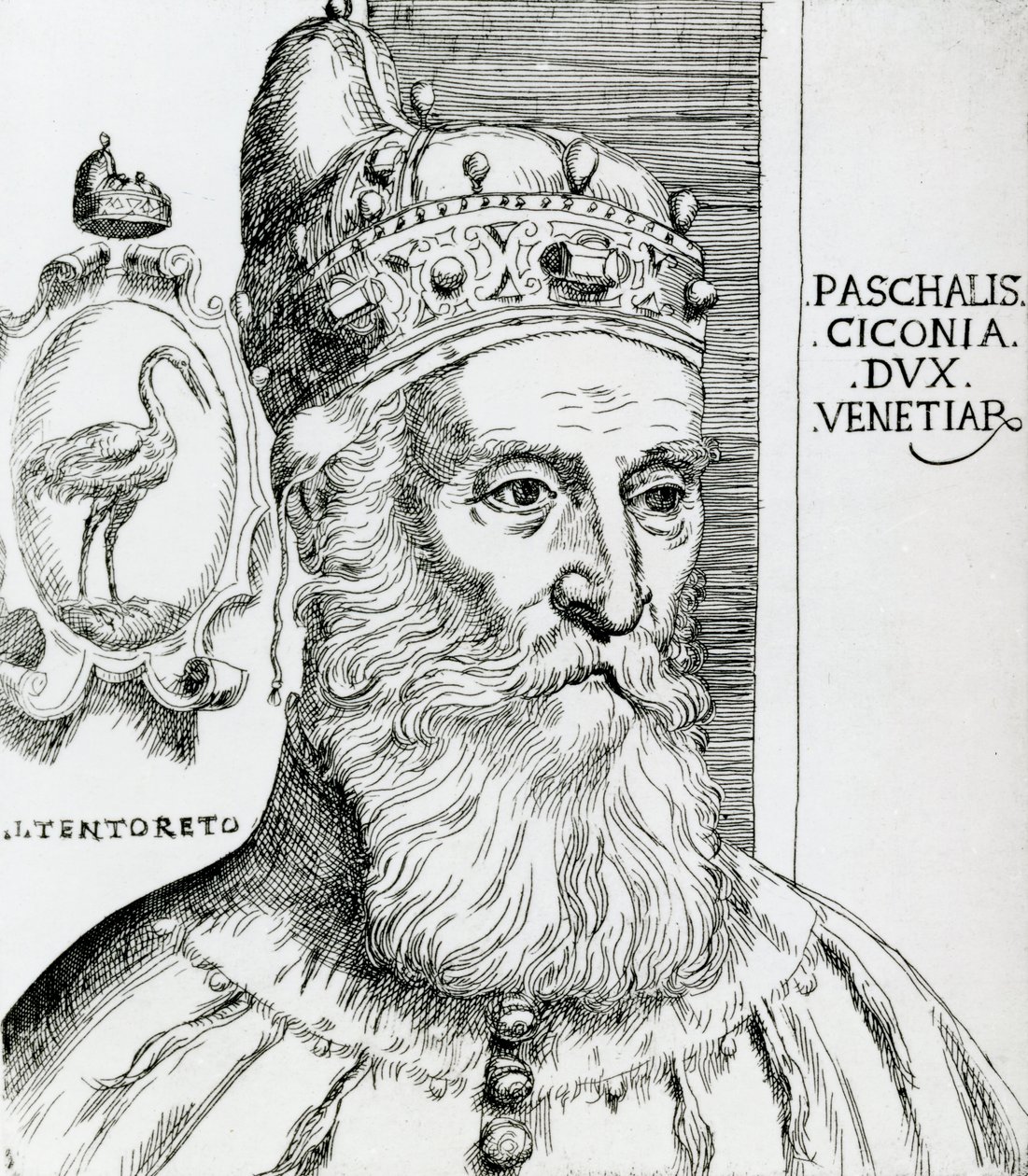 Pasquale Cicogna, velencei dózse (1585-1595) alkotó: Jacopo Robusti Tintoretto