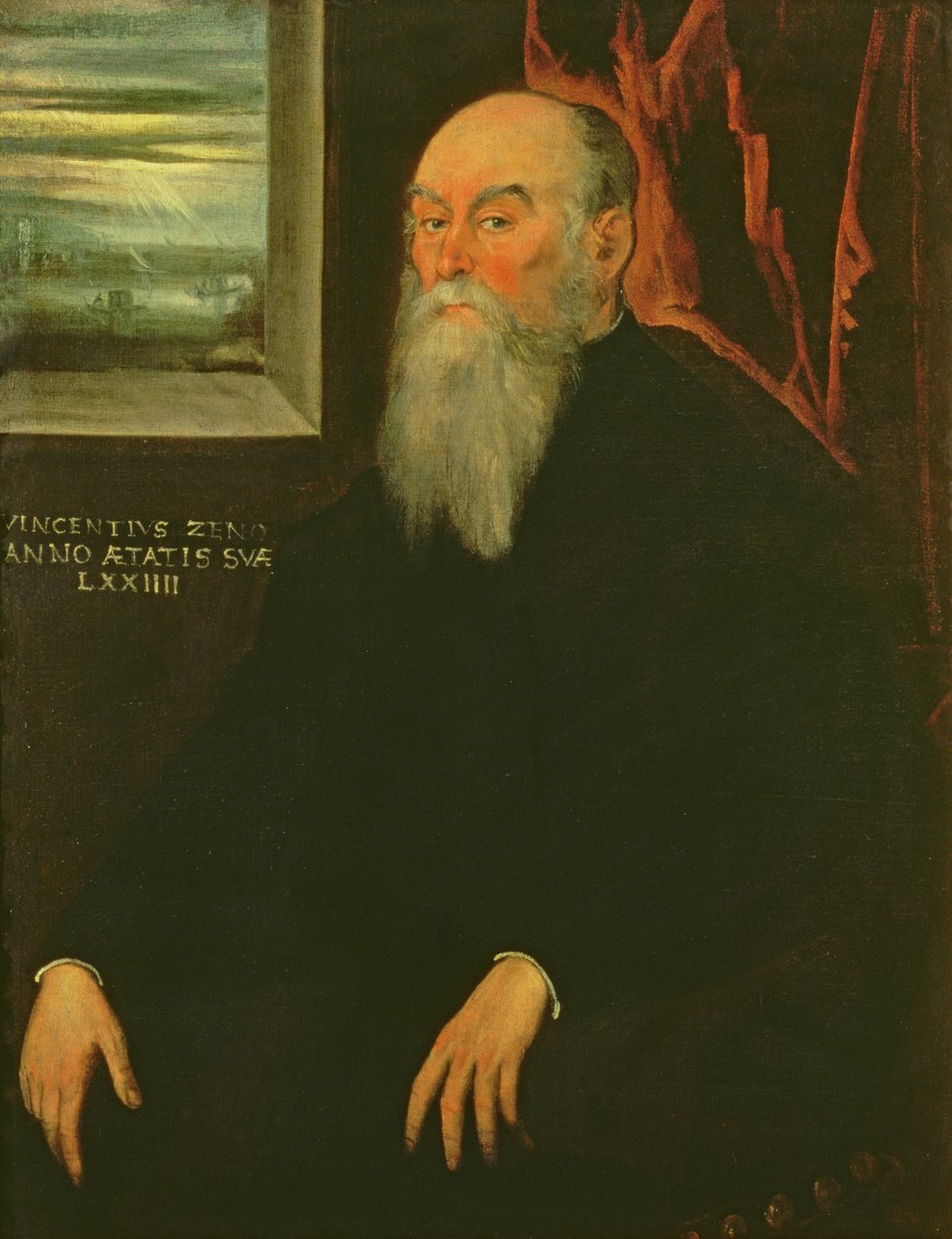 Vincenzo Zeno portréja alkotó: Jacopo Robusti Tintoretto
