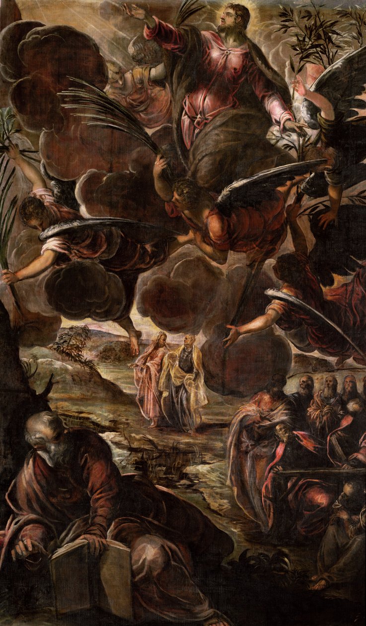 Krisztus mennybemenetele alkotó: Jacopo Robusti Tintoretto