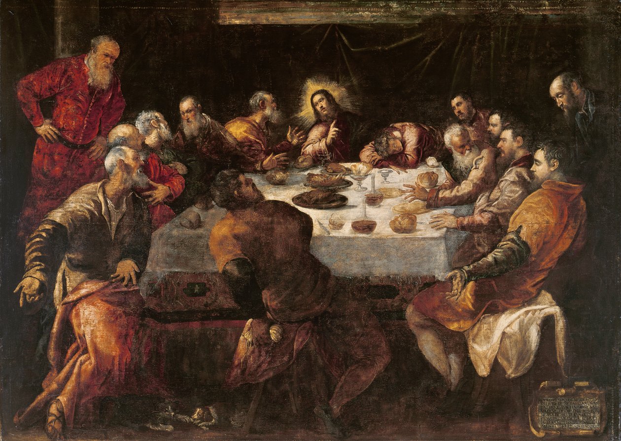 Az utolsó vacsora alkotó: Jacopo Robusti Tintoretto
