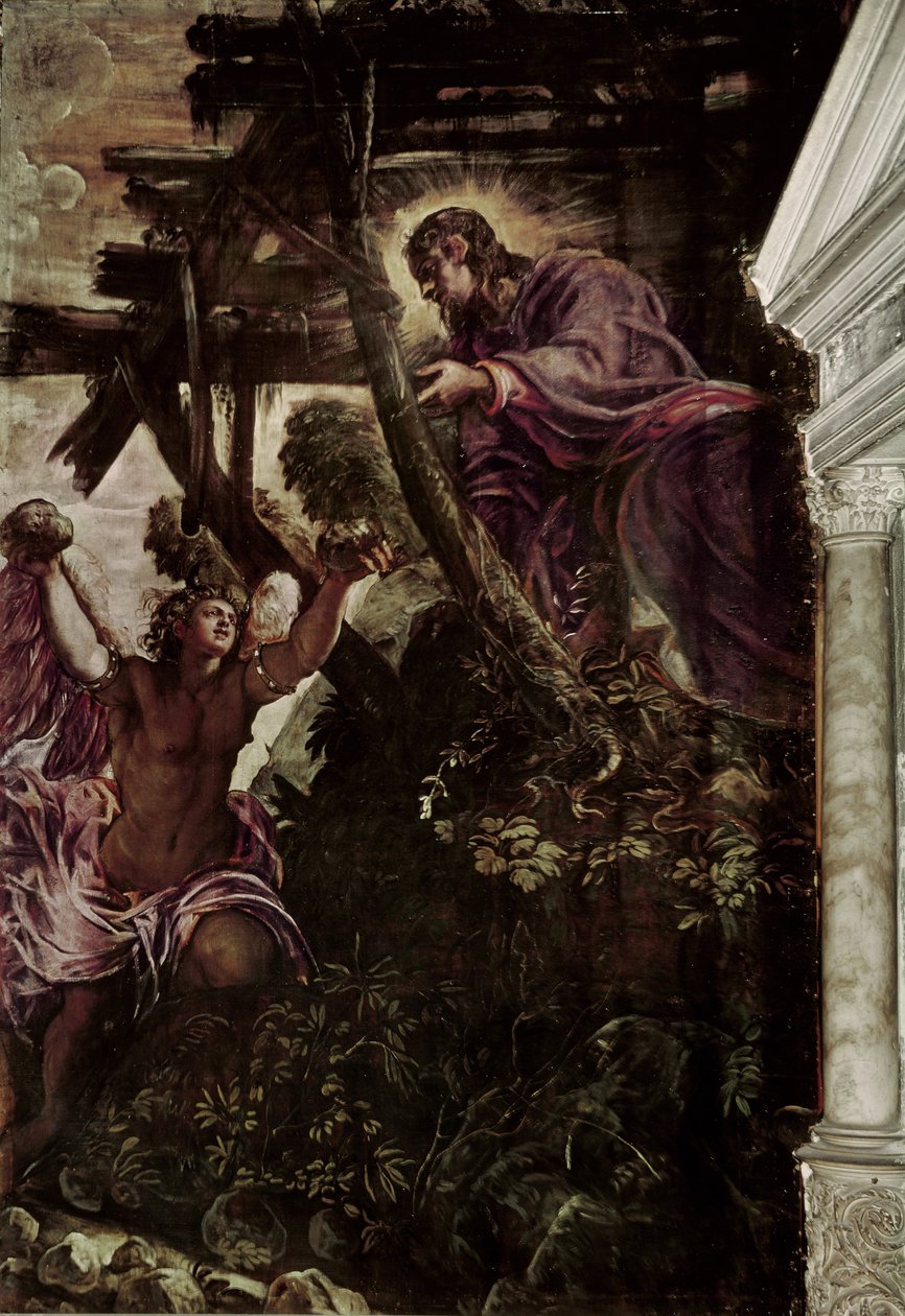Krisztus megkísértése, 1575 körül alkotó: Jacopo Robusti Tintoretto