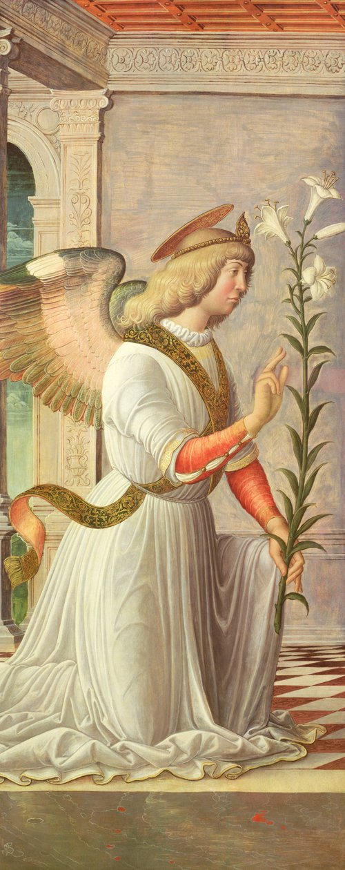 Gábriel arkangyal (panel) alkotó: Jacopo da Montagnana