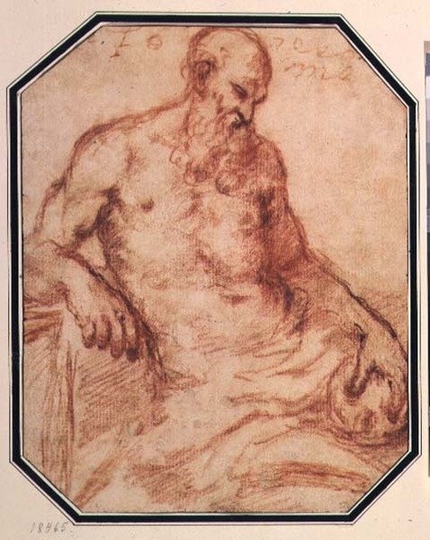 Szent Jeromos (szangvinikus) alkotó: Jacopo Bassano