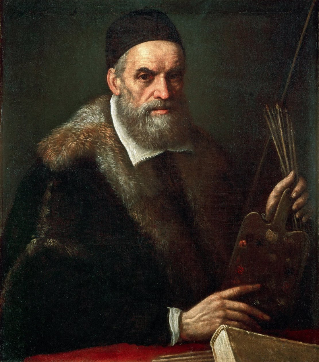 Barokk: Önarckép par Bassano, Jacopo, az idősebb (kb. 1510-1592) alkotó: Jacopo Bassano