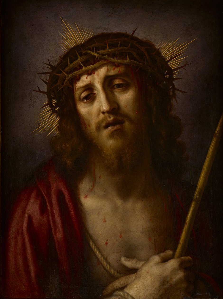 Ecce Homo (olaj, vászon) alkotó: Jacopo (attr.to) Ligozzi