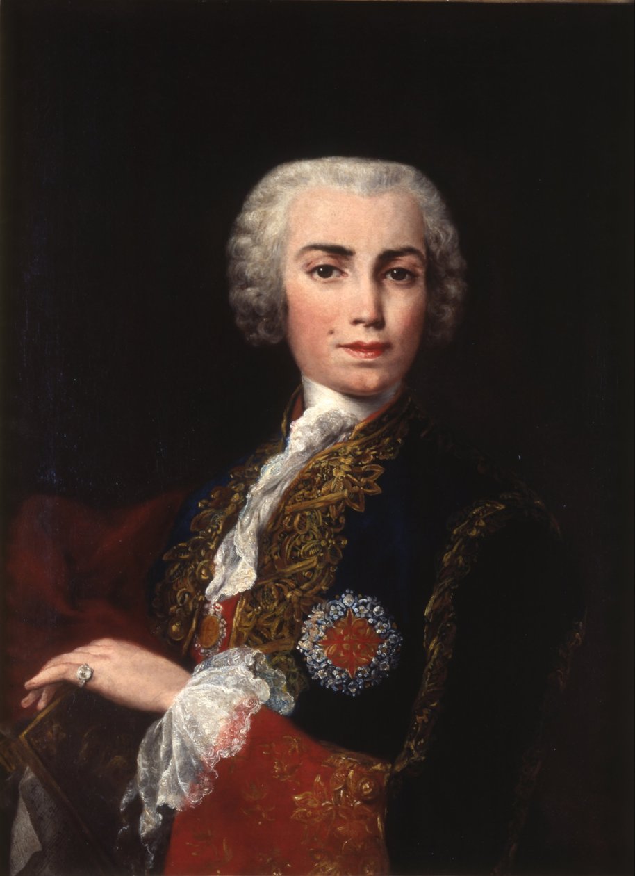 Farinelli Carlo Broschi énekes portréja 1705-1782 alkotó: Jacopo Amigoni