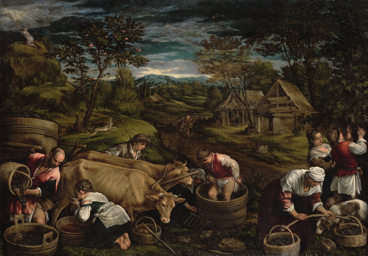 Aratás, (Mózes megkapja a Tízparancsolatot), 1576 (részletesen lásd: 65690) alkotó: Jacopo Bassano