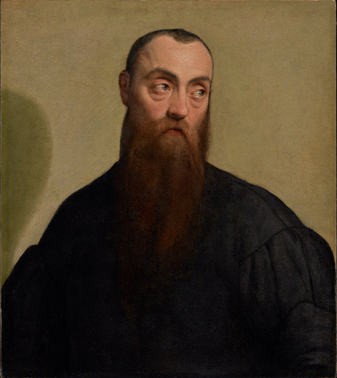 Szakállas férfi portréja alkotó: Jacopo Bassano