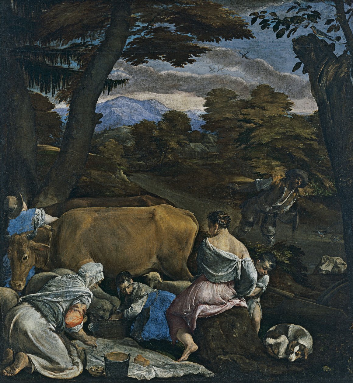 A magvető példázata alkotó: Jacopo Bassano il vecchio