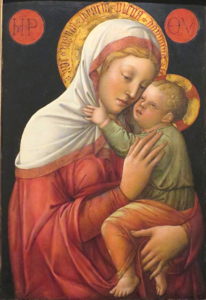 Madonna és gyermeke alkotó: Jacopo Bellini