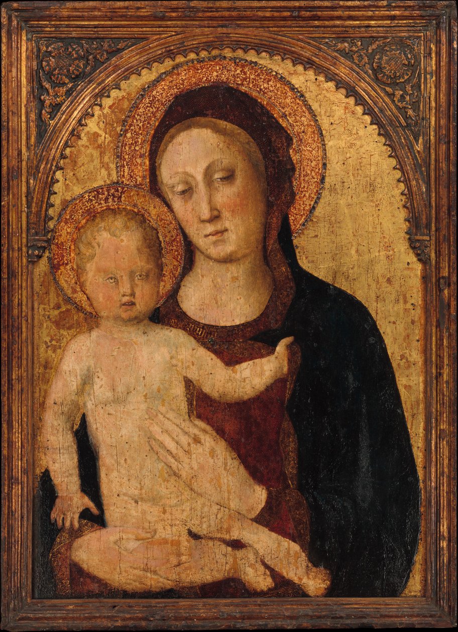 Madonna és gyermeke, valószínűleg 1440-es évek. alkotó: Jacopo Bellini