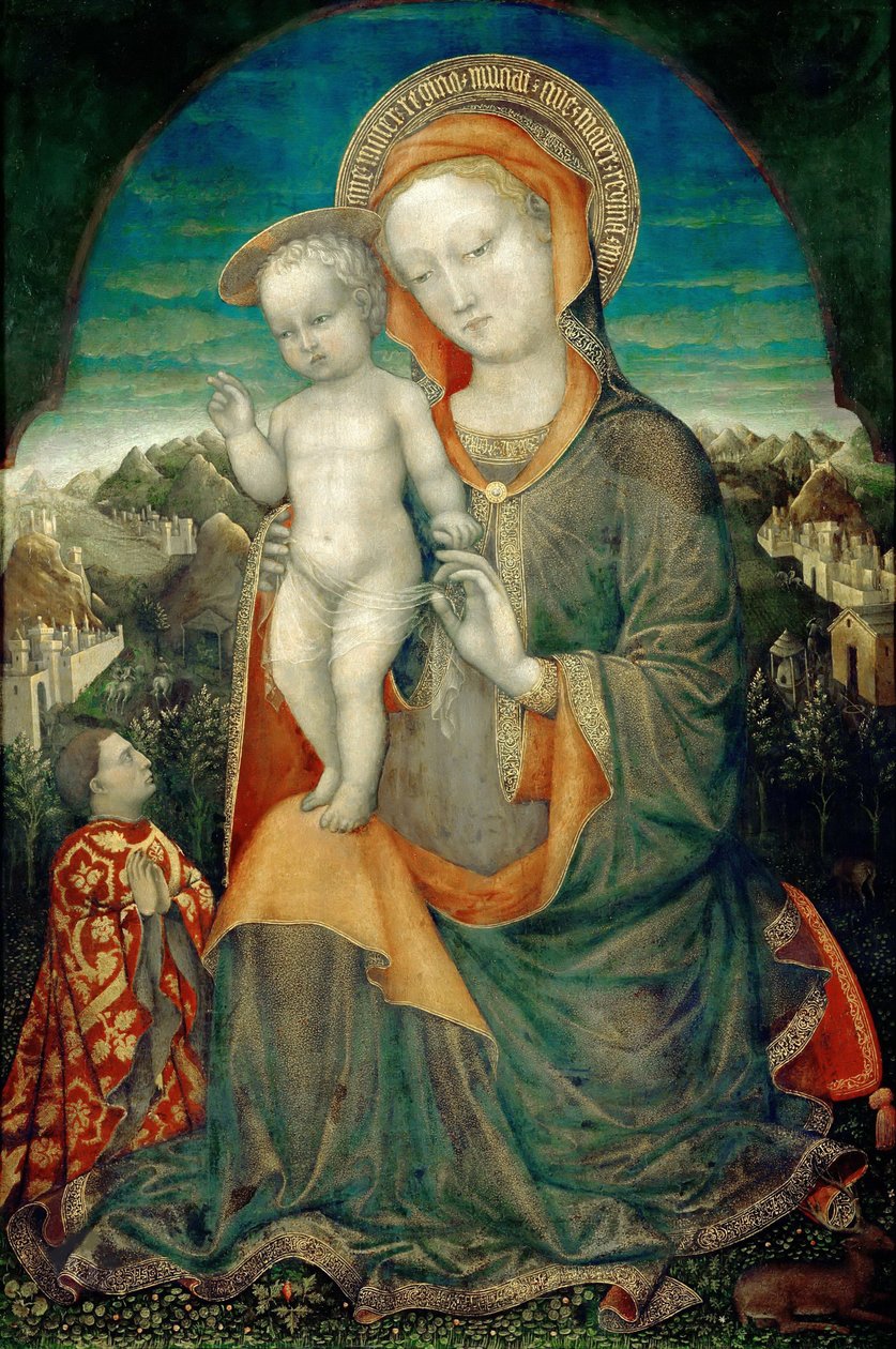Az alázatosság Madonnája, Lionello d