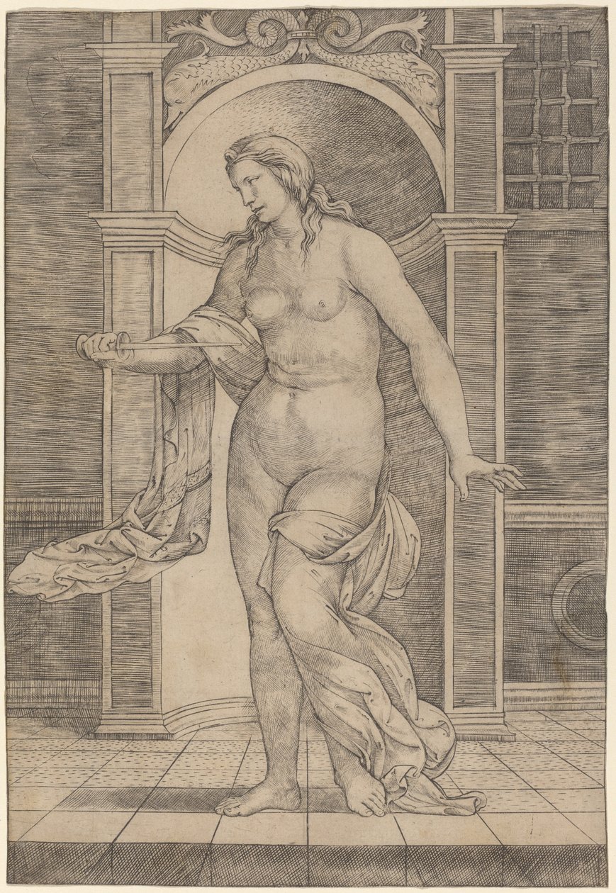 Lucretia alkotó: Jacopo Francia