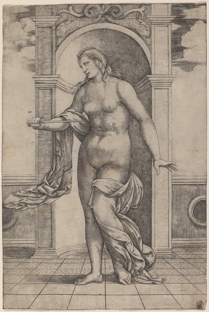 Lucretia alkotó: Jacopo Francia