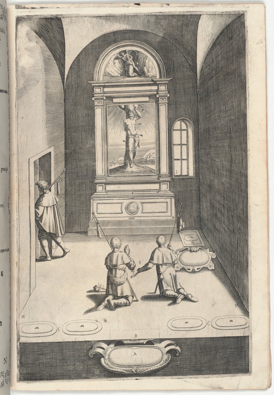 Szent Sebestyén kápolna [N. tábla] alkotó: Jacopo Ligozzi