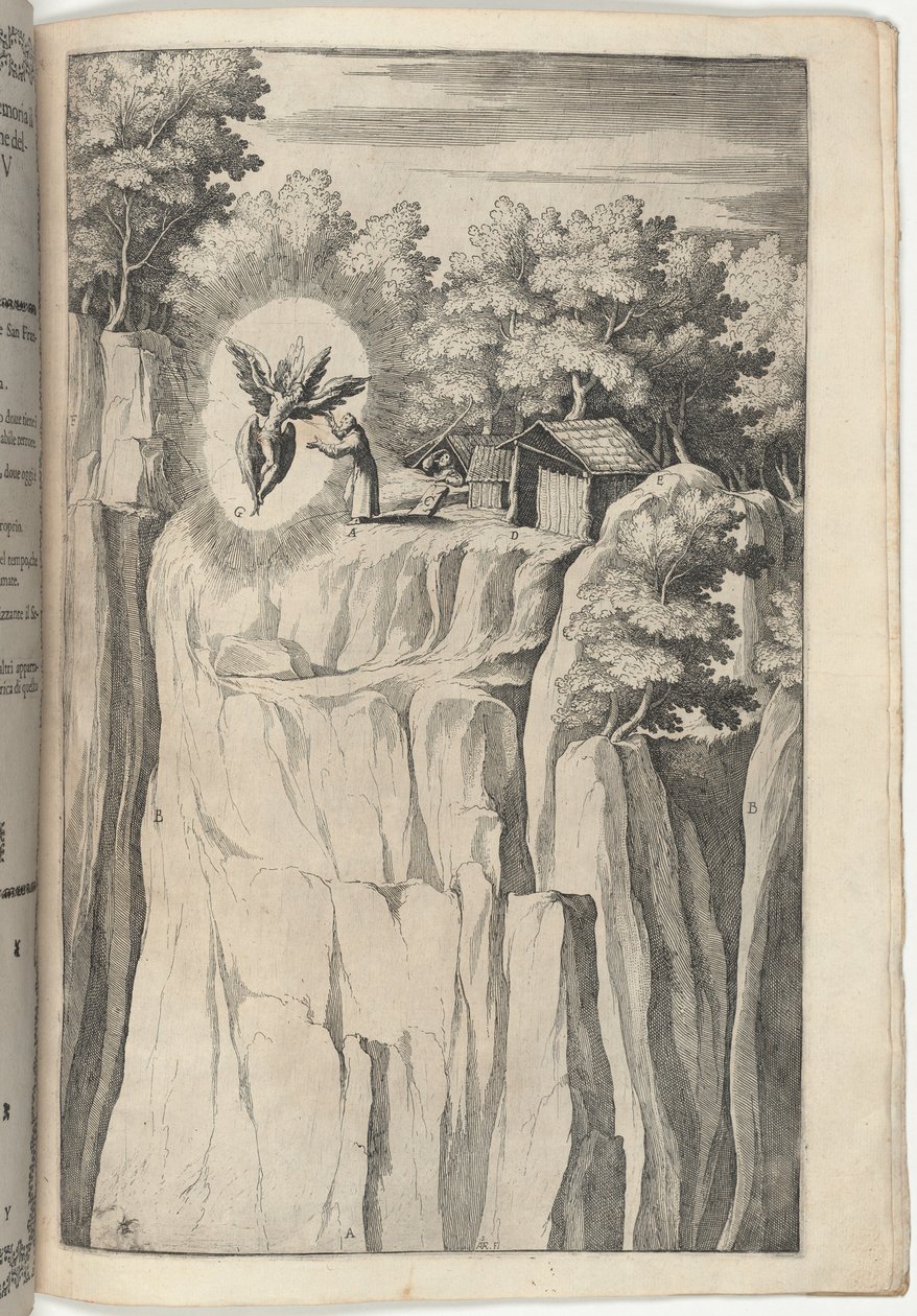 Szent Ferenc stigmái [Y tábla] alkotó: Jacopo Ligozzi