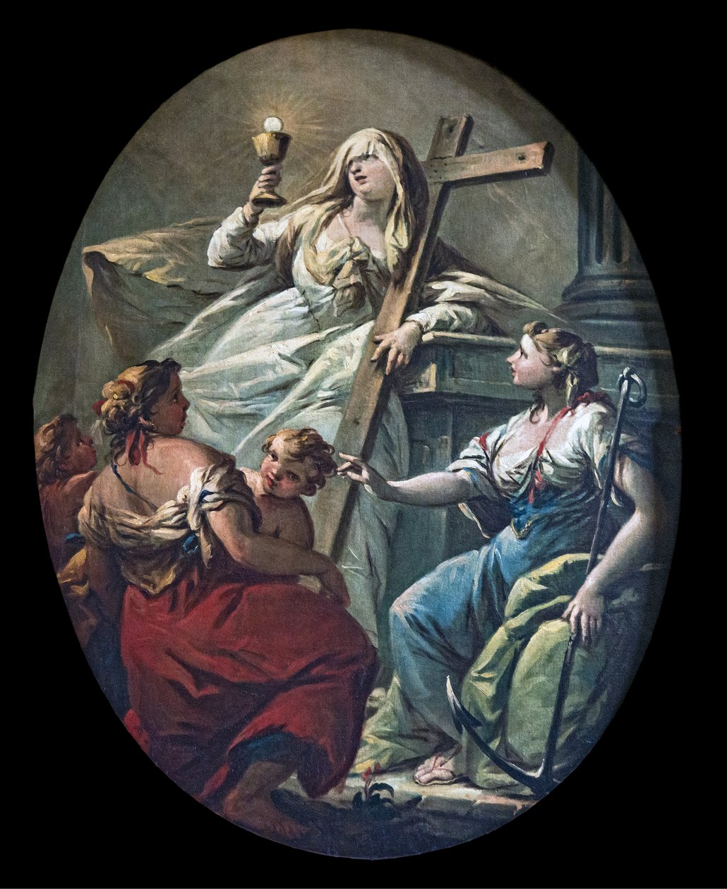 A teológiai erények alkotó: Jacopo Marieschi