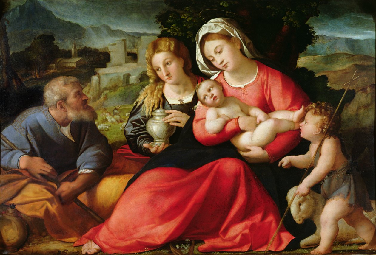 A Szent Család, 1508-12 alkotó: Jacopo Palma