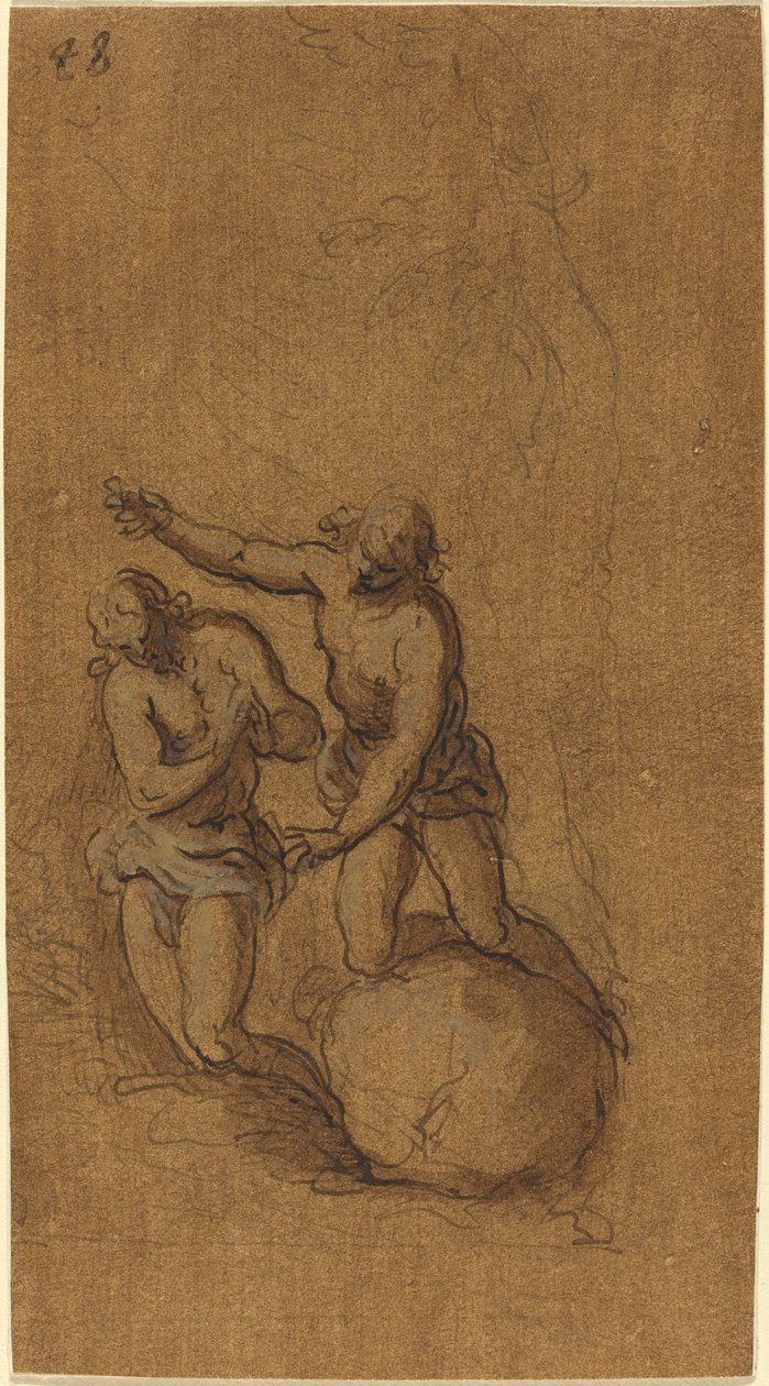 Krisztus keresztsége alkotó: Jacopo Palma il Giovane
