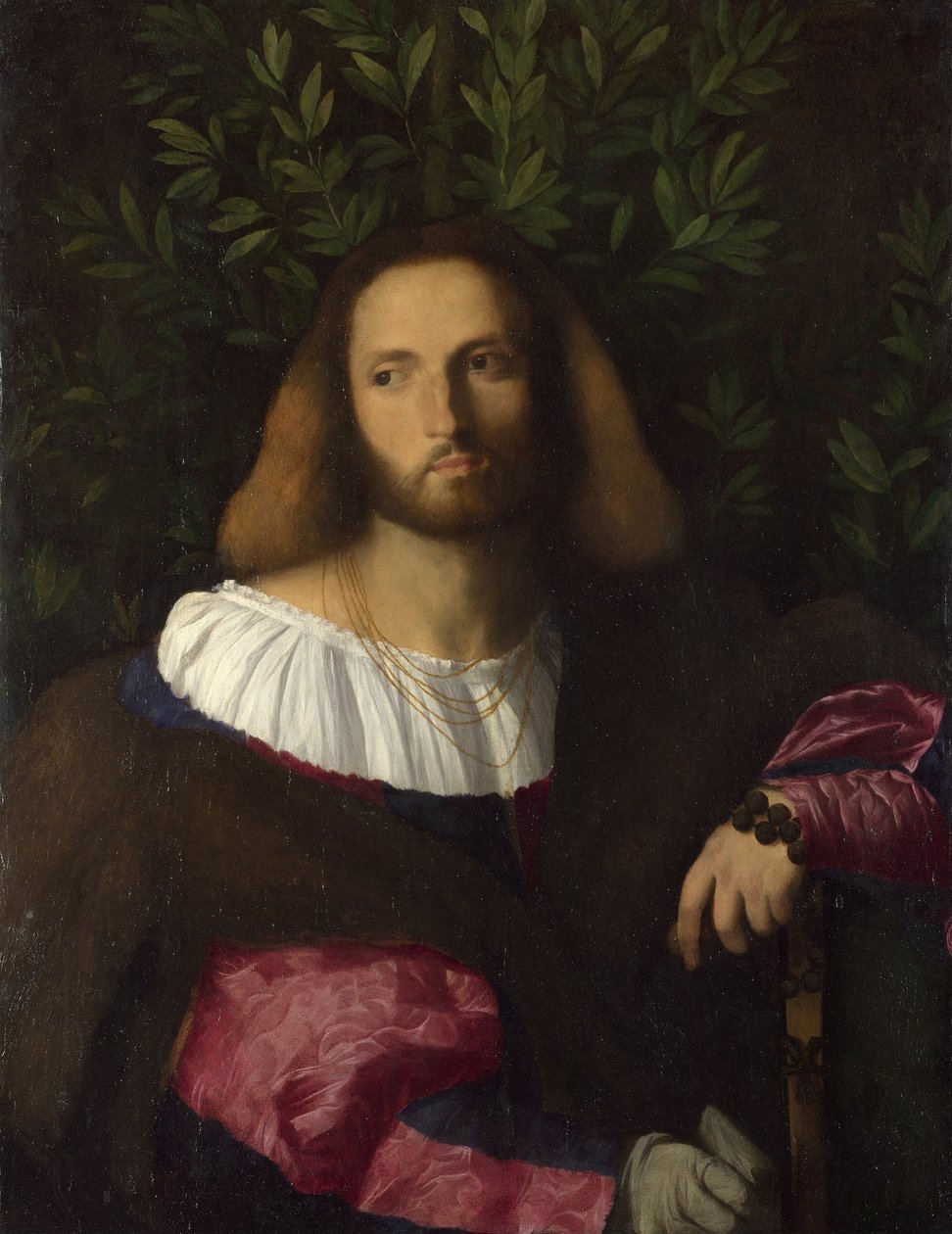 Ludovico Ariosto költő portréja, c. 1516 alkotó: Jacopo Palma il Vecchio the Elder