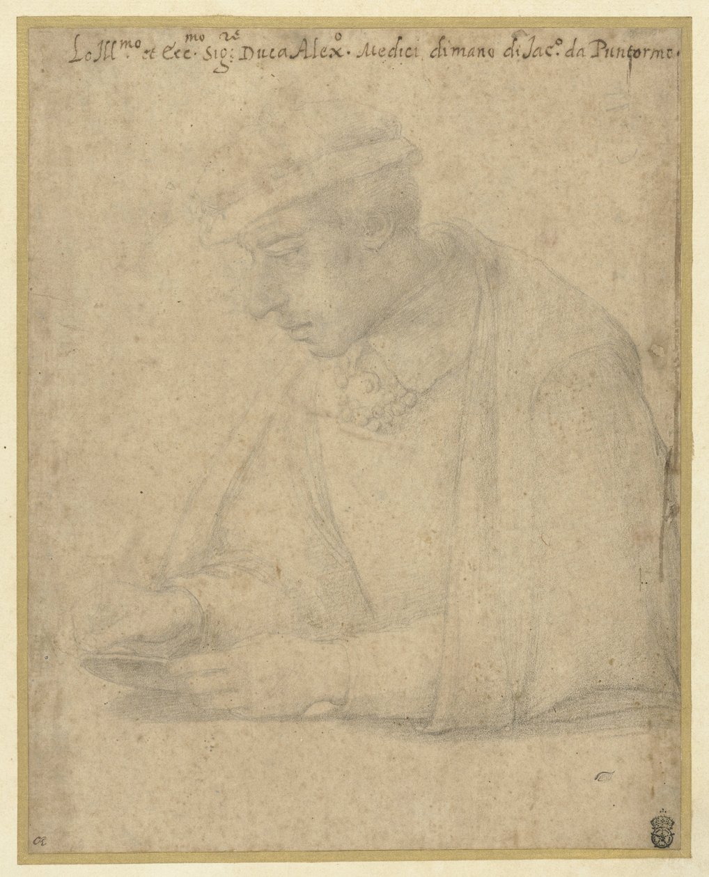 Sándor de Medici alkotó: Jacopo Pontormo