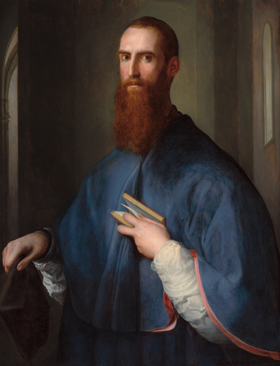 Monsignor della Casa, valószínűleg 15411544. alkotó: Jacopo Pontormo