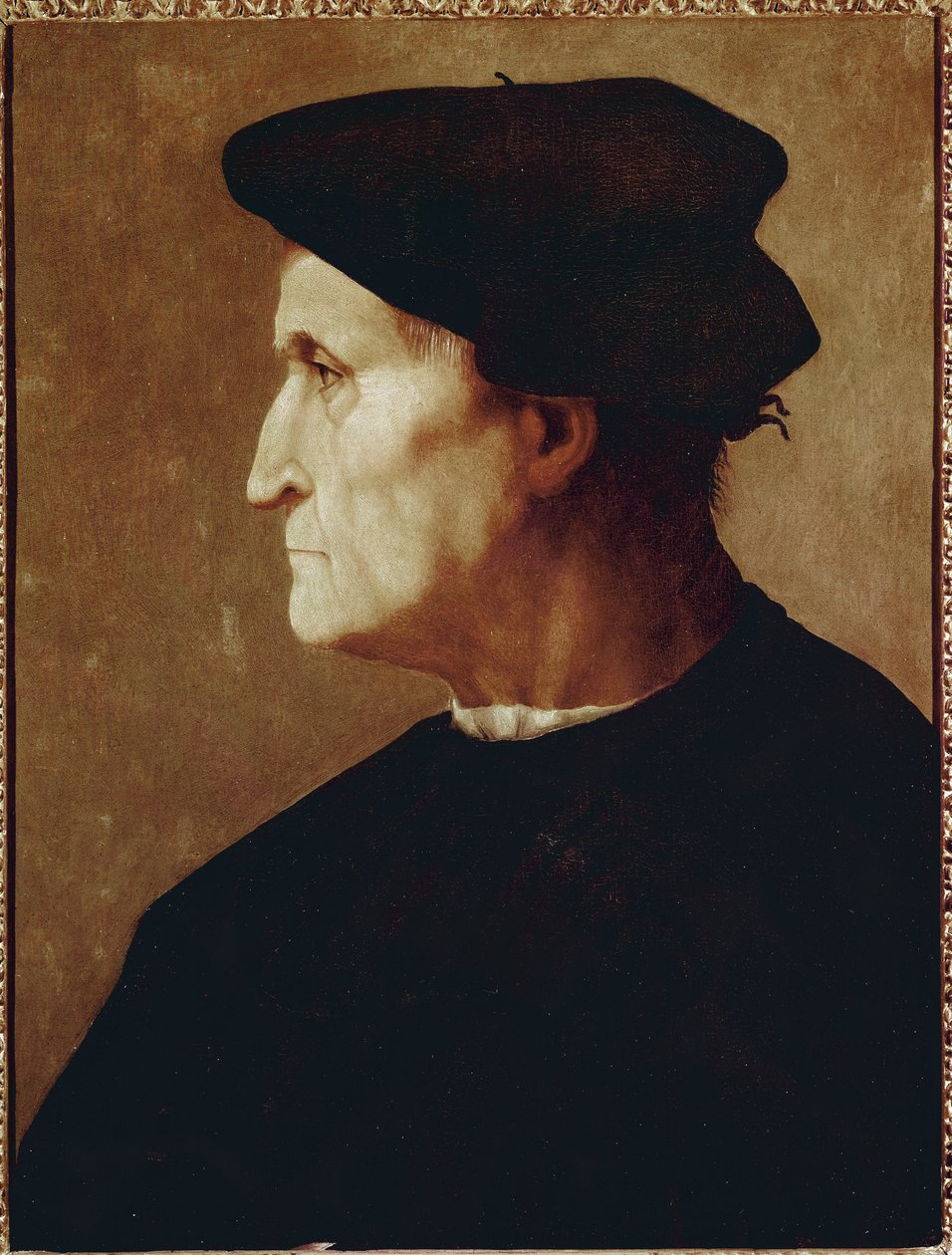 Francesco da Castiglione profilportréja alkotó: Jacopo Pontormo
