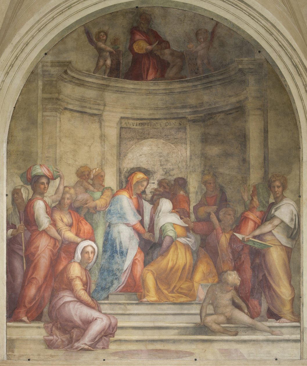 A Látogatás alkotó: Jacopo Pontormo