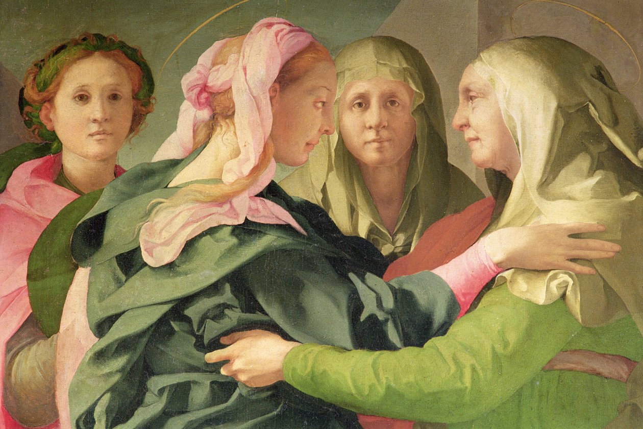 A 60438-as látogatási részlet alkotó: Jacopo Pontormo