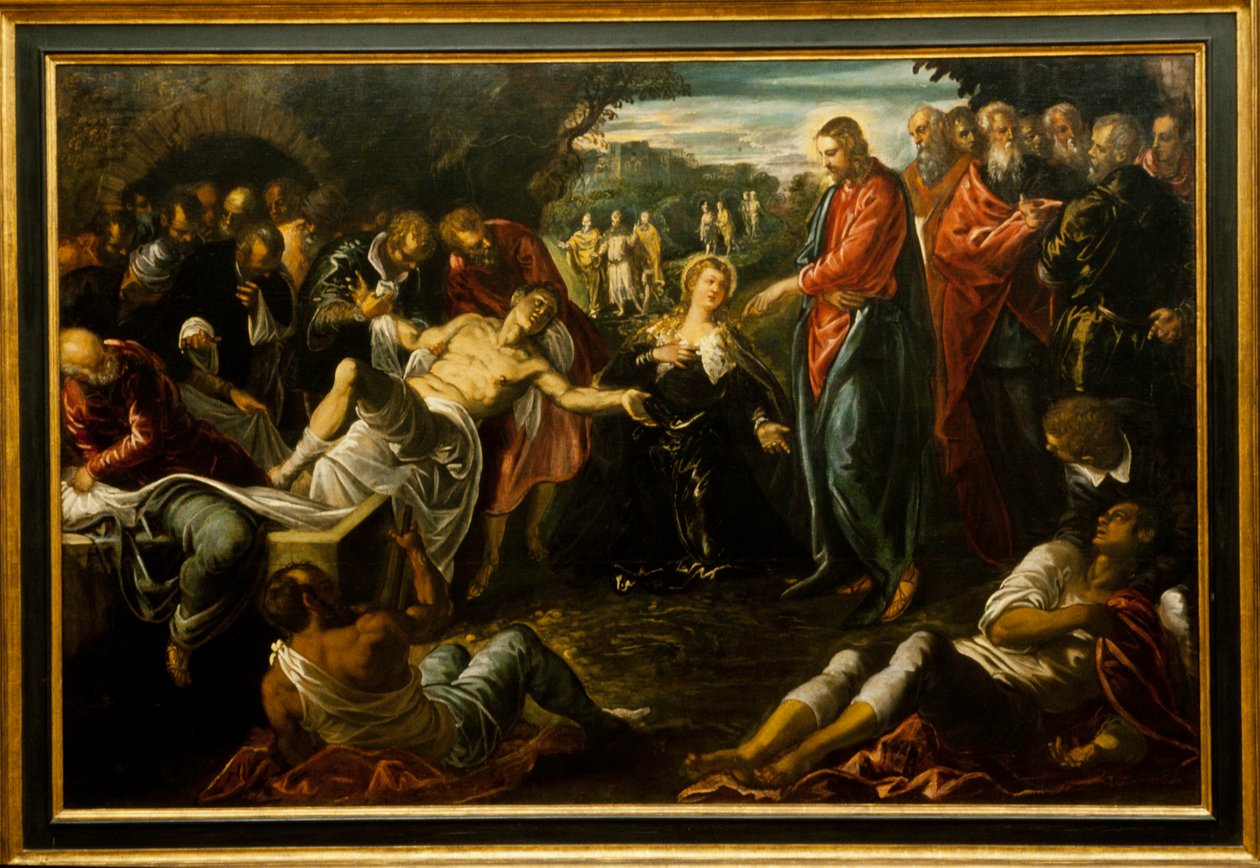 Lázár feltámasztása alkotó: Jacopo Robusti (studio of) Tintoretto