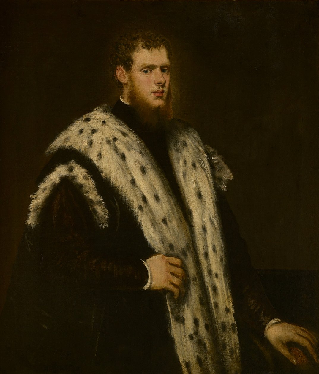 Egy velencei nemes portréja (olaj, vászon) alkotó: Jacopo Robusti Tintoretto