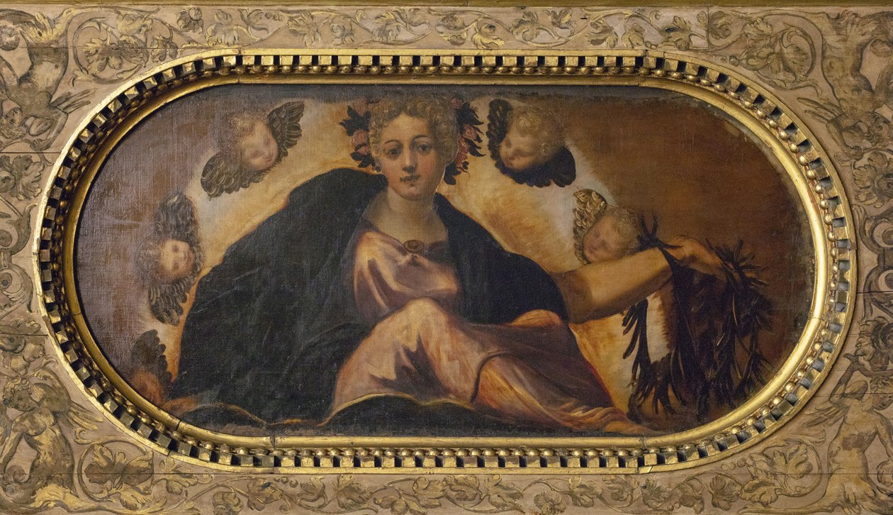 A boldogság allegóriája A boldogság allegóriája, 1565. alkotó: Jacopo Robusti Tintoretto