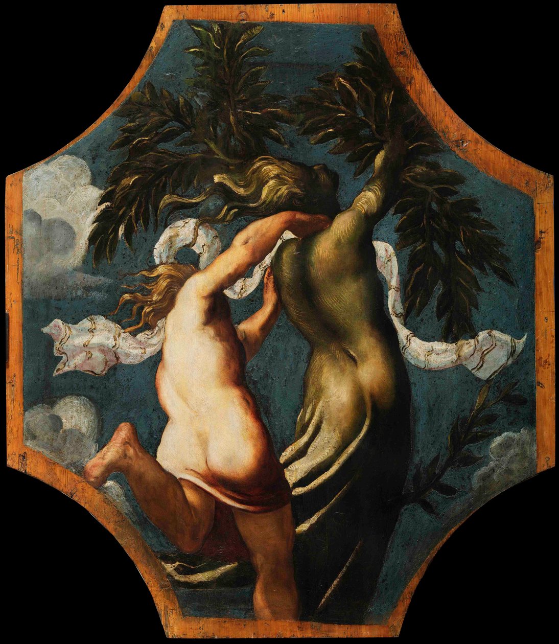 Apollo és Daphne, 1541 körül. alkotó: Jacopo Robusti Tintoretto