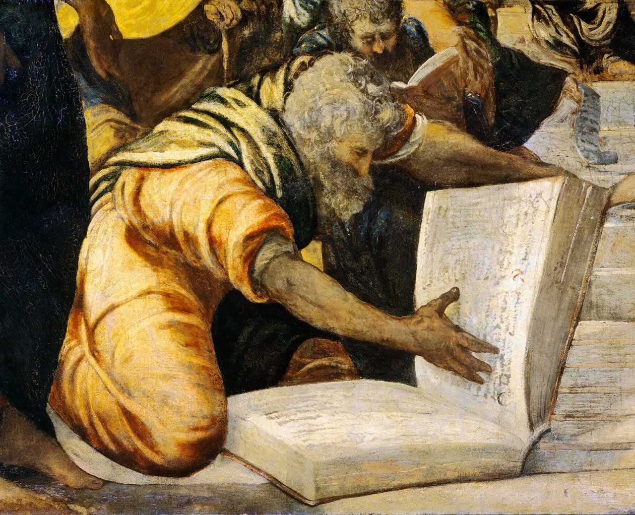 Jézus az orvosok között Templom alkotó: Jacopo Robusti Tintoretto