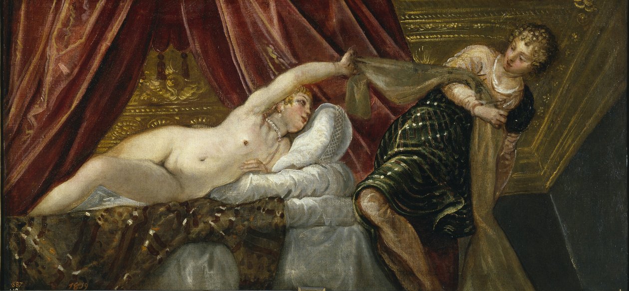 József és Potifár felesége alkotó: Jacopo Robusti Tintoretto