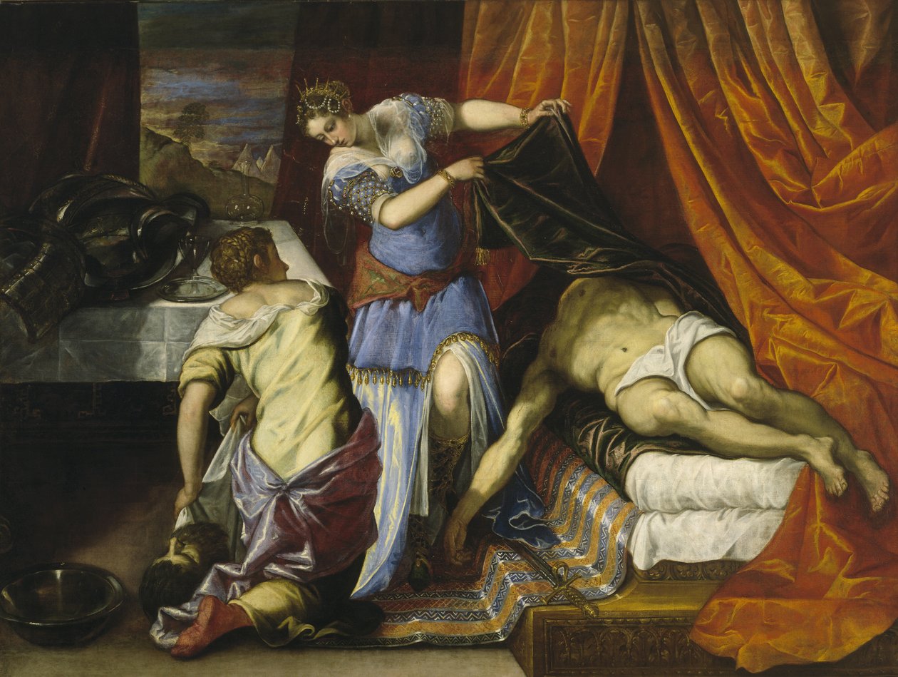 Judit és Holofernész alkotó: Jacopo Robusti Tintoretto