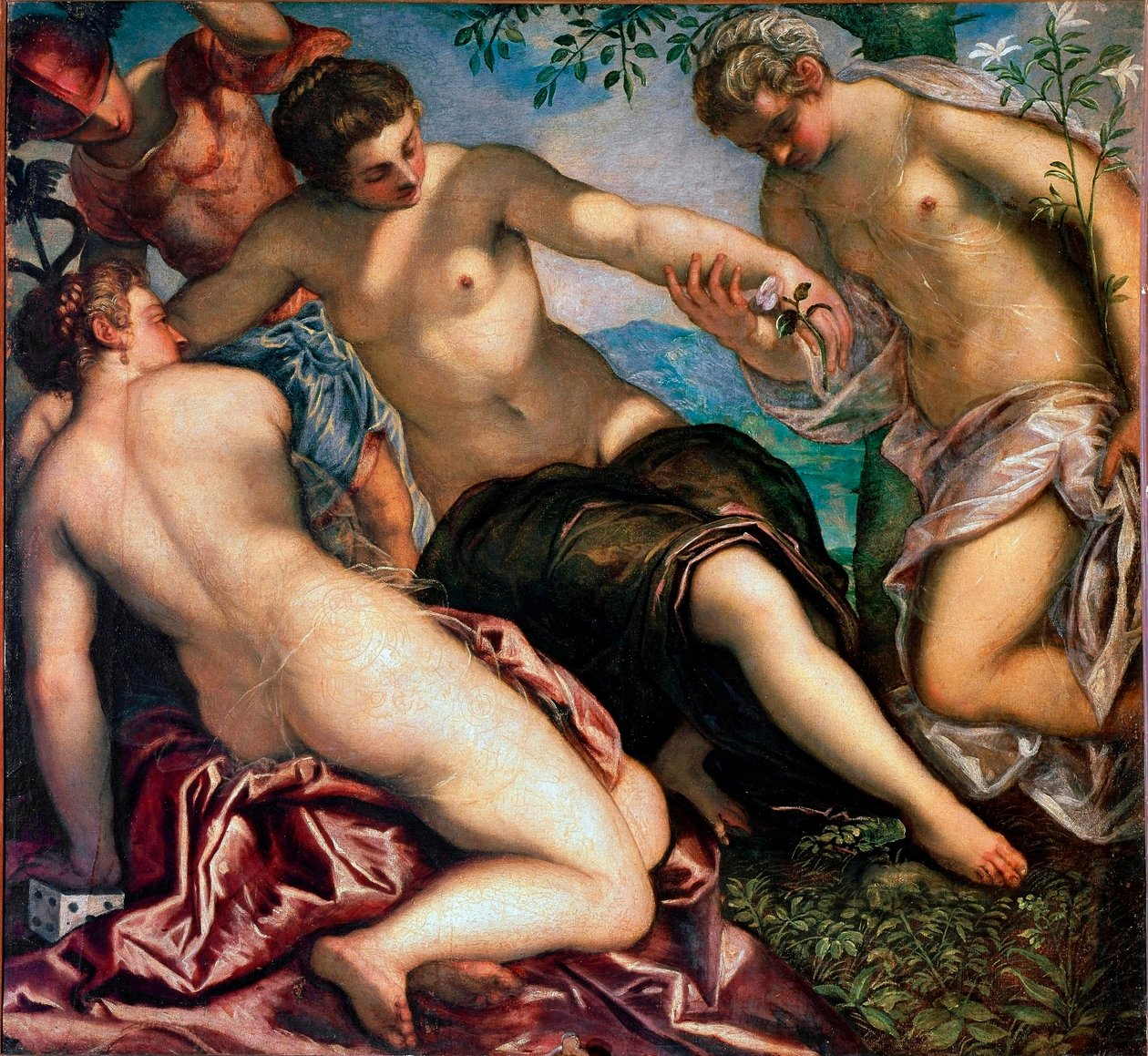 Festmények a Dózse Palota antikollégiumáról alkotó: Jacopo Robusti Tintoretto