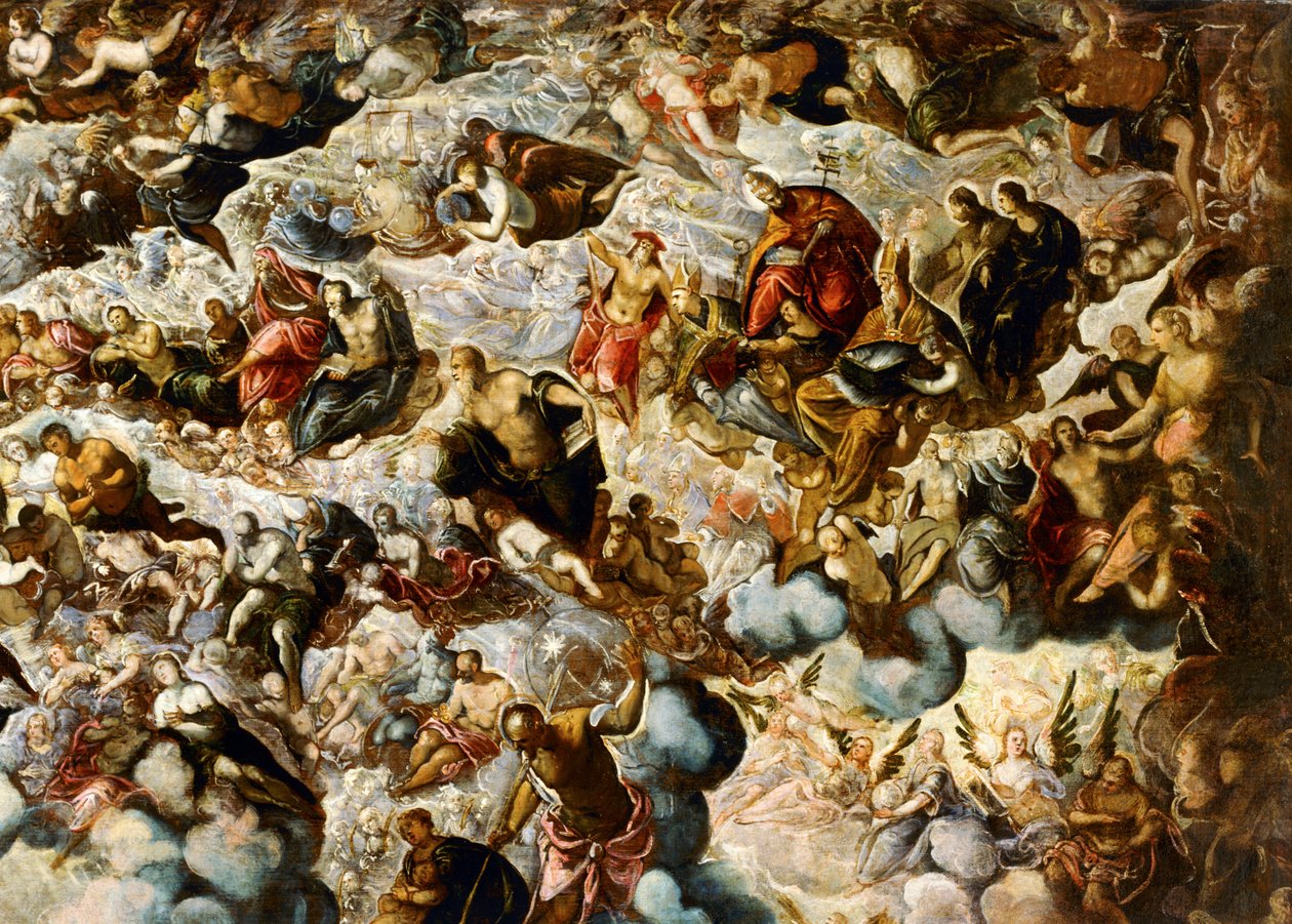 Paradise ... (festmény vászonra) alkotó: Jacopo Robusti Tintoretto
