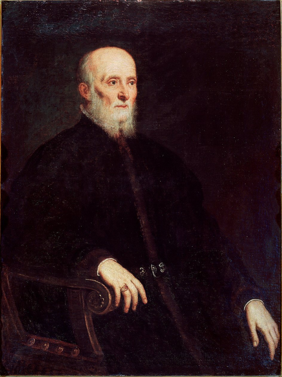 Alvise Cornaro portréja alkotó: Jacopo Robusti Tintoretto