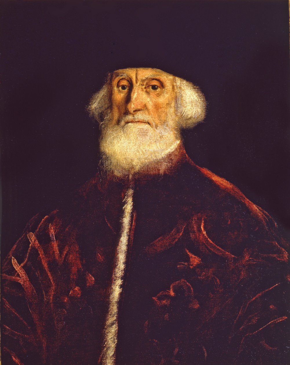 Jacopo Soranzo ügyész portréja, c. 1550. alkotó: Jacopo Robusti Tintoretto