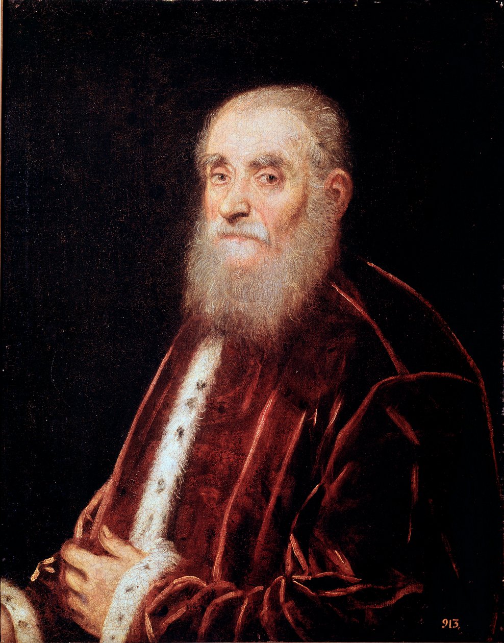 A velencei szenátor portréja Jacopo Robusti dit Tintoretto festménye alkotó: Jacopo Robusti Tintoretto